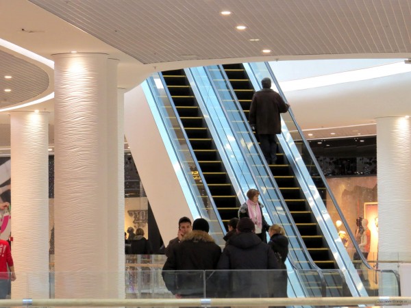 people in shopping center