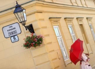 šestinska nošnja šestinski kišobran