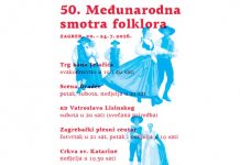 MEĐUNARODNA SMOTRA FOLKLORA: Program otvoren na Trgu bana Josipa Jelačića