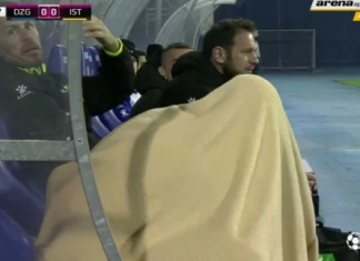 Nesvakidašnji prizor na Maksimiru: Nogometaš se ispod deke pripremao za utakmicu