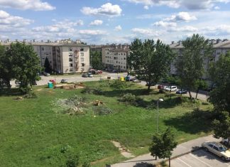 Radnici došli posjeći ostatak stabala na Vrbanima, stanovnici ih blokirali