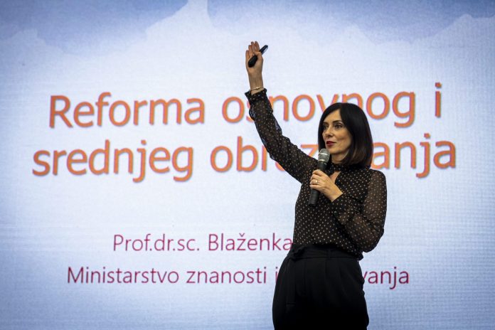 blazenka_divjak1 reforma obrezovanje štrajk škole profesori