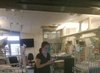 Odmah nakon potresa u improviziranoj rađaoni rođene dvije djevojčice