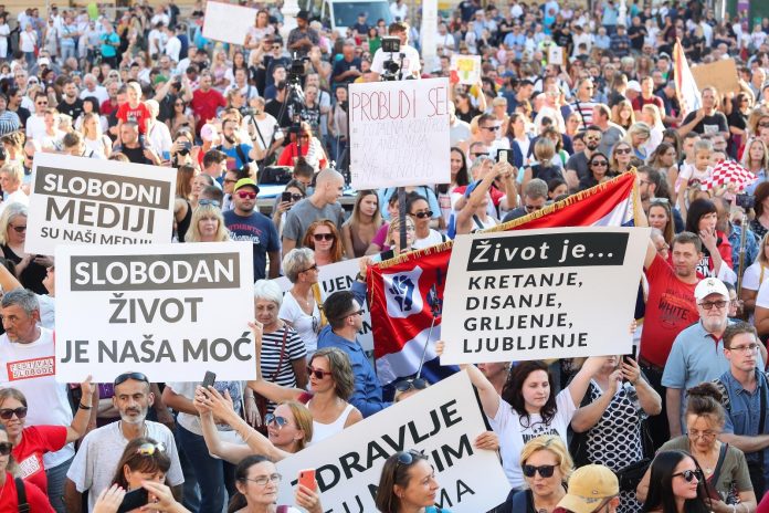 Zagreb: Na Trgu bana Jelačića održan Festival slobode