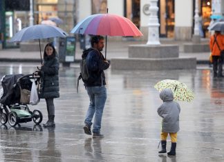 NE ZABORAVITE KIŠOBRAN! Evo do kada će padati kiša, temperature i dalje niže od prosječnih