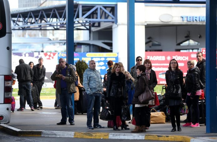 03.04.2015., Zagreb - Autobusni kolodvor.Photo: Slavko Midzor/PIXSELL