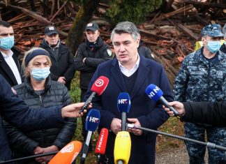 Milanović za Novu godinu odlazi u posjet Glini i Petrinji