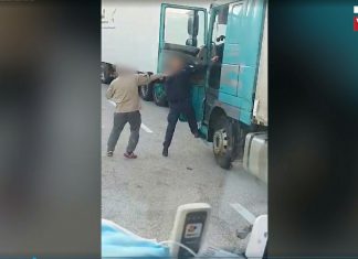 BIZARNI INCIDENT: Carinik se naguravao s vozačem kamiona