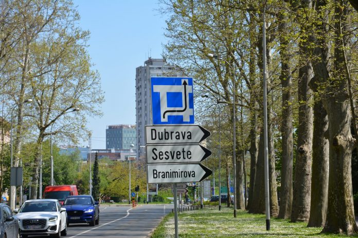 dubrava sesvete branimirac ulica cesta tabla