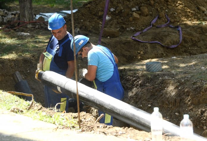 Zagreb: Radovi na vrelovodu u ulici Srednjaci