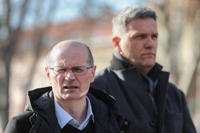 Zagreb: Darko Klasić i Kristijan Jelić dali su izjave za medije