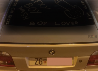 (FOTO) ‘NEKOME SE GADNO ZAMJERIO’: Proste poruke na jednom BMW-u nasmijale Zagrepčane!