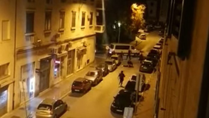 split, policija, intervencija, navijači