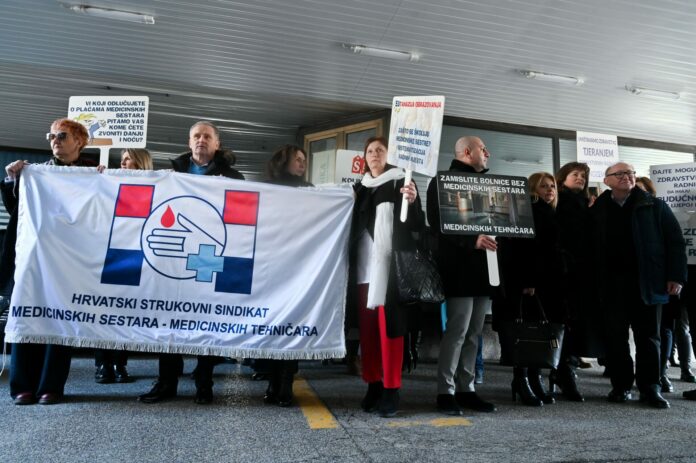 prosvjed zdravstvo