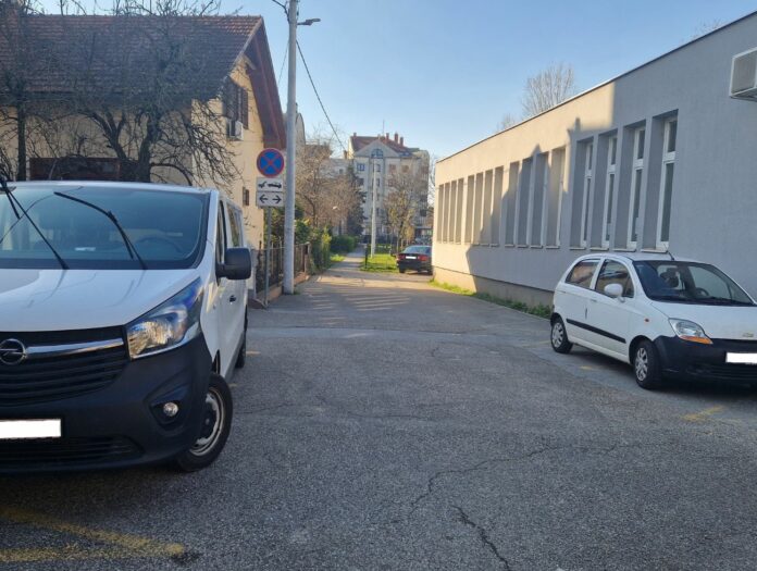 nepropisno parkiranje Vrbik