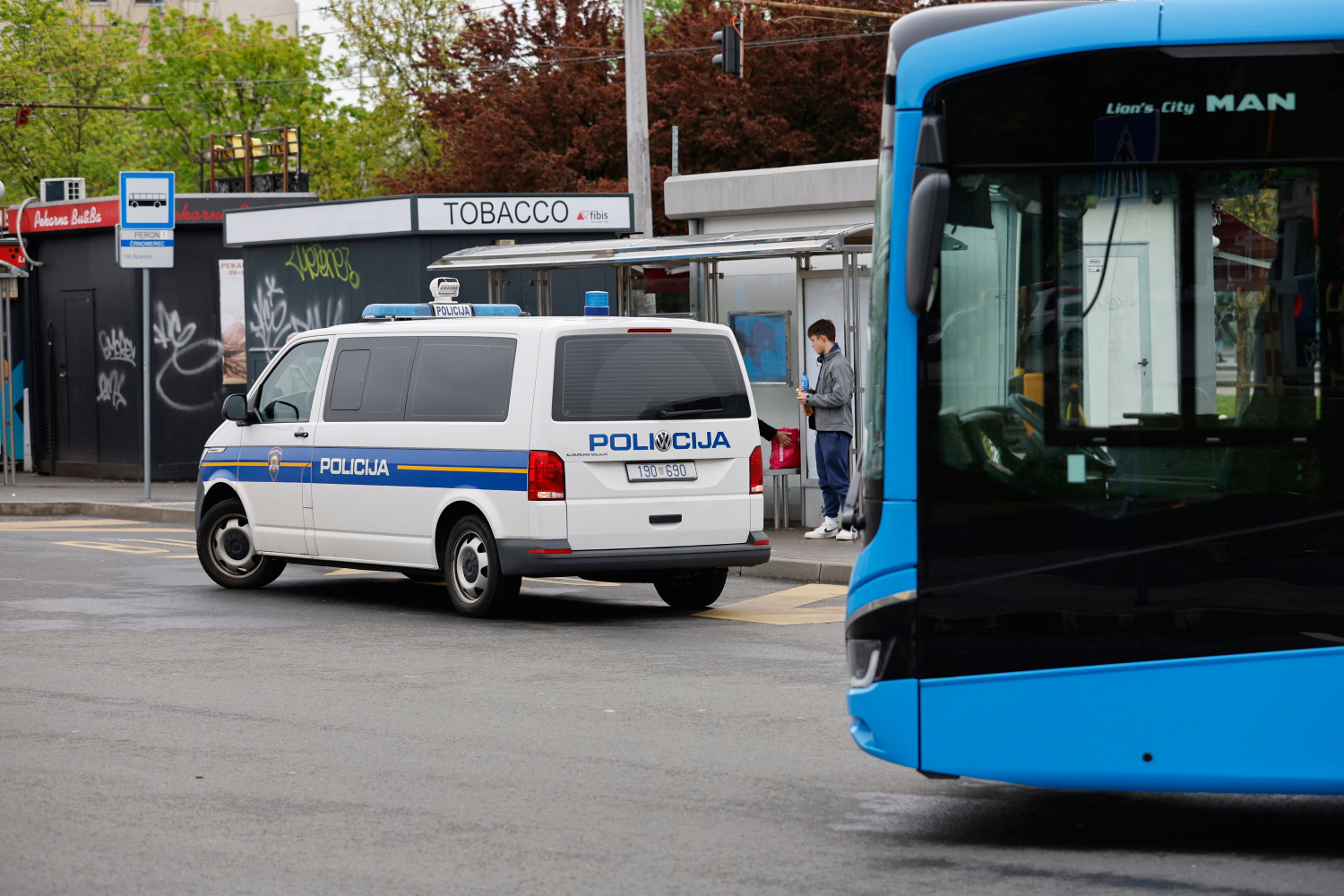 policija črnomerec autobus