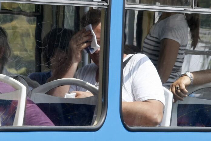 Zagreb, 03.07.2012 - Velike vrucine u cijeloj Hrvatskoj