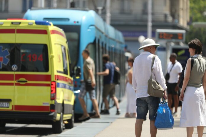 Visoke temperature na gradskom asfaltu