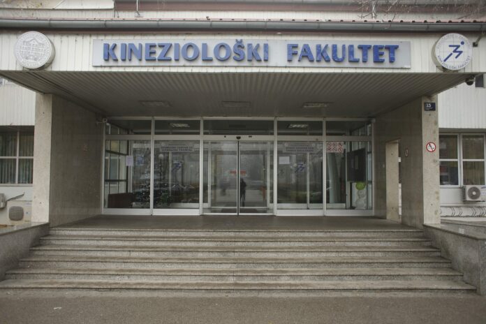 Kineziološki fakultet zgrada ulaz