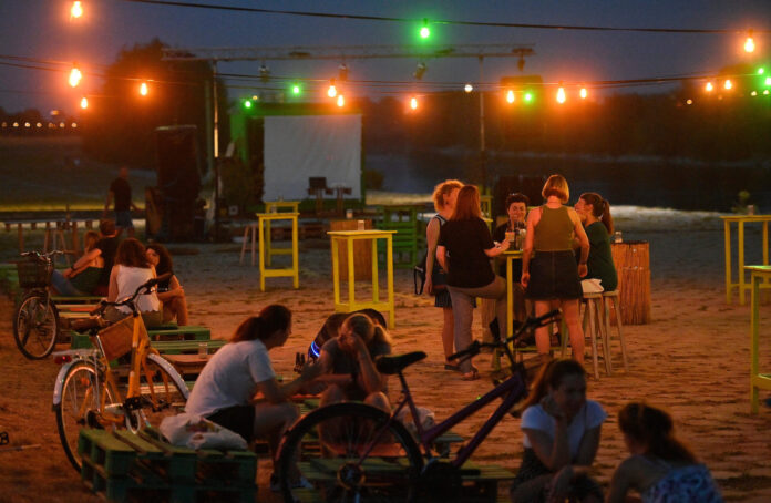 Zagreb, 25.07.2022 - Ljetna zabava i druzenje na Green River Festu uz Savu