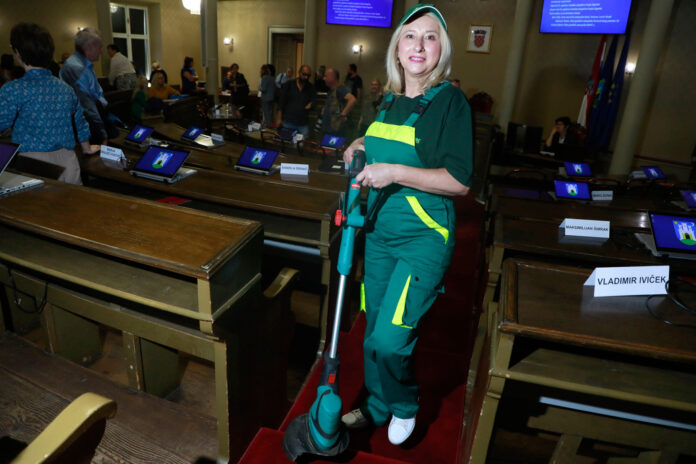 Zagreb, 07.09.2023 - Zapocela 26. sjednica zagrebacke Gradske skustine