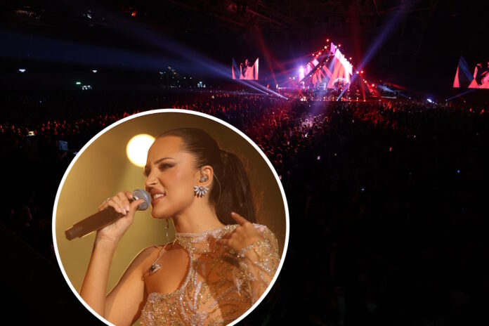 Sarajevo, 28.10.2023 - Aleksandra Prijovic odrzala je koncert u sklopu turneje Od istoka do zapada