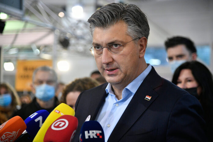 Zagreb, 14.11.2021 - Premijer Andrej Plenkovic obisao 43. Interliber