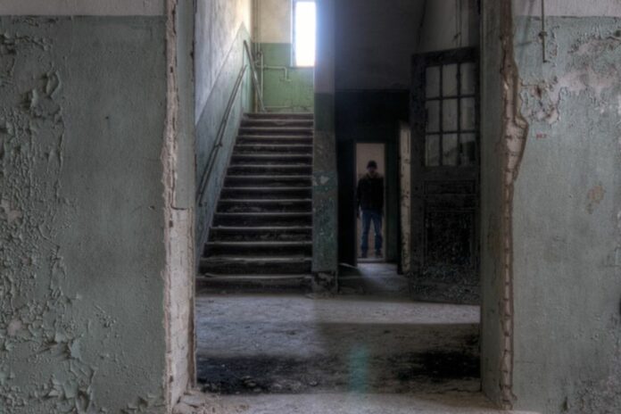 čovjek, muškarac, zgrada