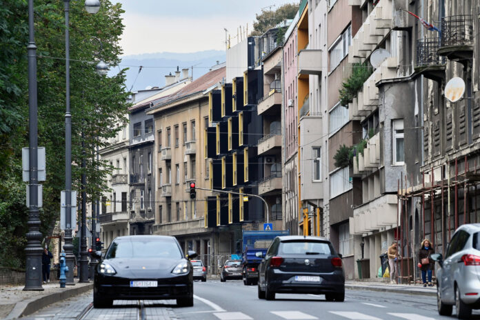 Zagreb, 12.10.2021 - Gradiliste s ekskluzivnim stanovima