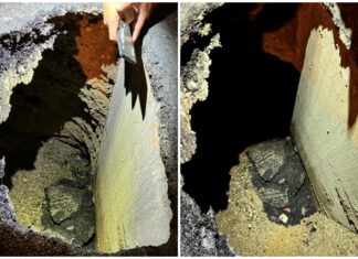 Pred očima im se otvorila zemlja u Lučkom, upao auto: ‘Dobro da netko nije glavu izgubio’