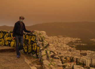 Ovako je danas izgledalo nebo nad Grčkom: Vremenska nepogoda krajem mjeseca stiže i k nama