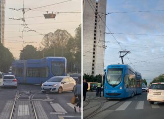 Stvara se gužva u gradu: Tramvaj ponovno iskočio iz tračnica