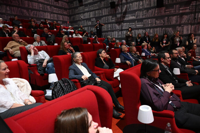 Zagreb, 20.04.2024 - Dodjela nagrada 20. izdanja Medjunarodnog festivala dokumentarnog filma ZagrebDox