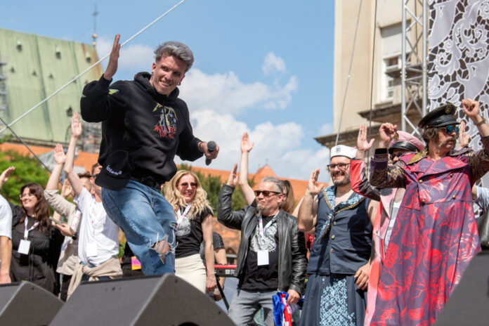 Zagreb, 12.05.2024 - Docek Baby Lasagne nakon Eurosonga 2024 u Malmou