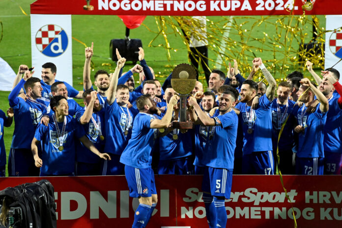 Rijeka, 22.05.2024 - Nogomet: Dinamo prvak Hrvatskog nogometnog kupa