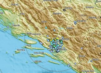 Novi potres u susjedstvu, osjetio se na jugu Hrvatske: ‘Dosta jako, čuo se tutanj’