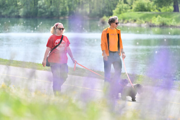 Zagreb, 28.04.2024 - Jarun postao zona bez automobila