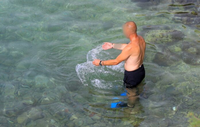 plaža, more, turist