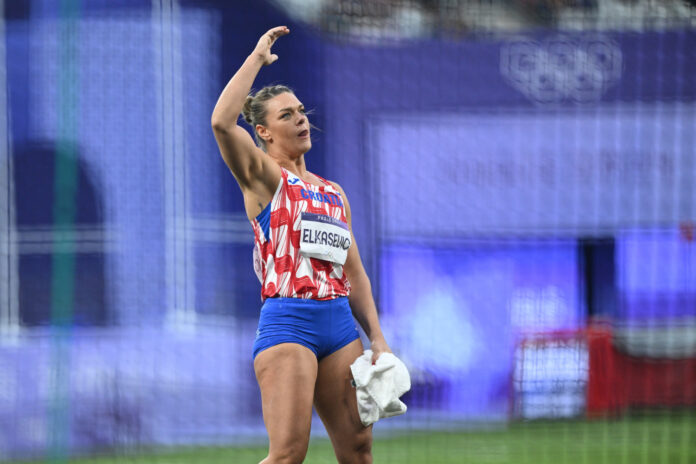 Pariz, 05.08.2024 - OI 2024 - Atletika: Sandra Elkasevic u finalu bacanja diska