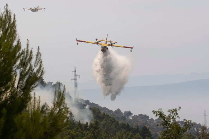 Tucepi, 01.08.2024 - Veliki pozar je aktivan ali je stavljen pod kontolu