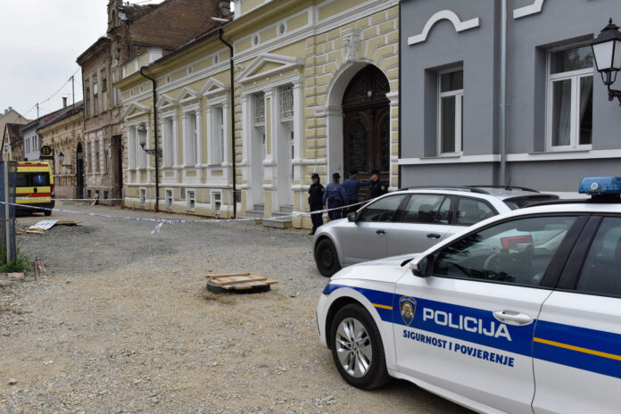 Slavonski Brod, 23.04.2024 - U Ulici Ante Starcevica ubijen je strani drzavljanin