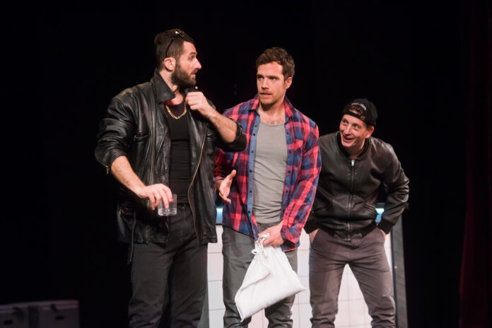 Zadar, 09.01.2020 - U HNK Zadar odigrana predstava Sve o muskarcima u izvedbi teatra Gavran