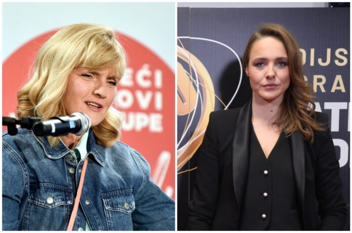 Pjevačica i voditeljica.