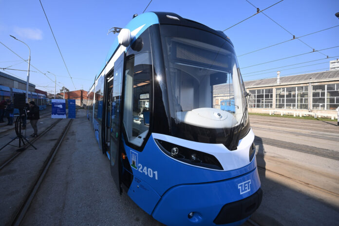 Zagreb, 04.02.2025 - Predstavljanje novog tramvaja i press konferencija Tomislava Tomasevica