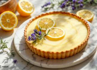 Tart od limuna i lavande: Savršen spoj hrskave korice i osvježavajuće kreme