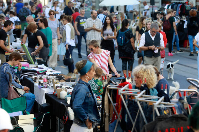 Zagreb, 17.09.2023 - Projekt Ilica q'art tradicionalno se odrzava u Ilici od Frankopanske do Britanskog trga