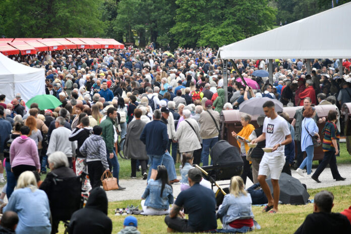 Zagreb, 01.05.2024 - Obiljezavanje Medjunarodnog praznika rada u parku Maksimir