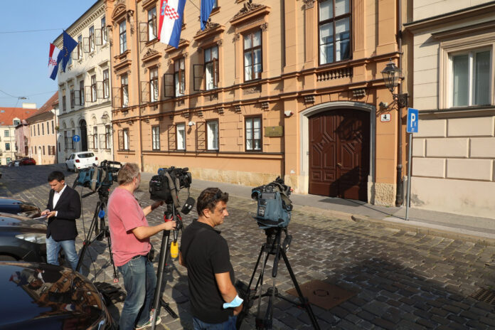 Zagreb, 14.09.2020 - Sjednica Ustavnog suda oko Stozera i zasticenih najmoprimaca