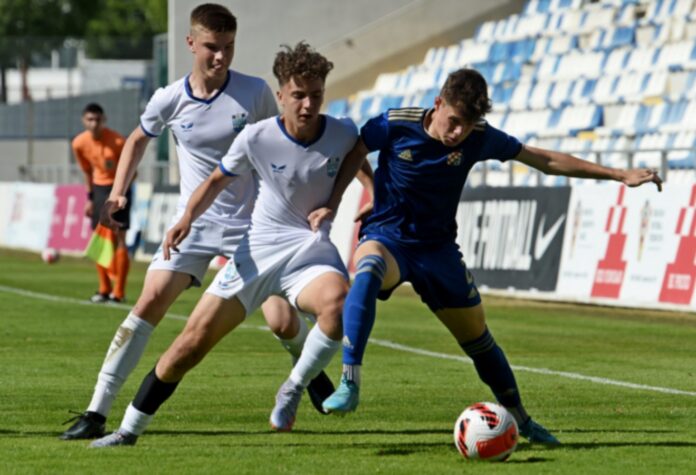 Dugopolje, 25.05.2022 - Nogomet: Osijek - Dinamo, zavrsnica Kupa Hrvatske za pionire