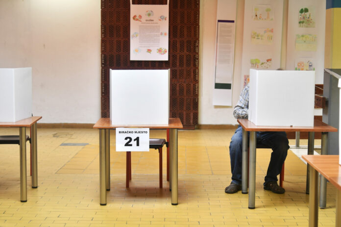 Zagreb, 09.06.2024 - EU IZBORI 2024: Otvorena biralista na izborima za 12 hrvatskih predstavnika u Europskom parlamentu